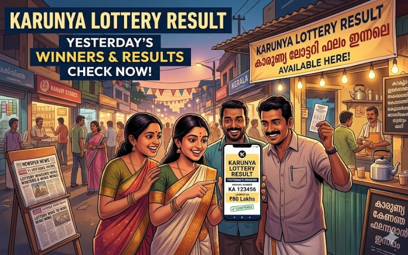karunya lottery result yesterday at RajaLuck Game featured image